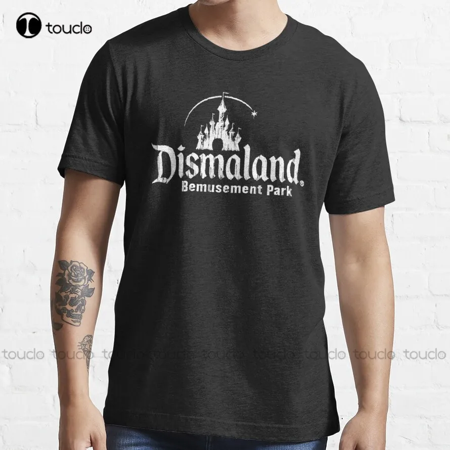 Черно-белая трендовая футболка Dismaland, женские футболки, модные дизайнерские повседневные футболки, топы, хипстерская одежда, унисекс
Черно-белая трендовая футболка Dismaland, женские футболки, модные дизайнерские повседневные футболки, топы, хипстерская одежда, унисекс
