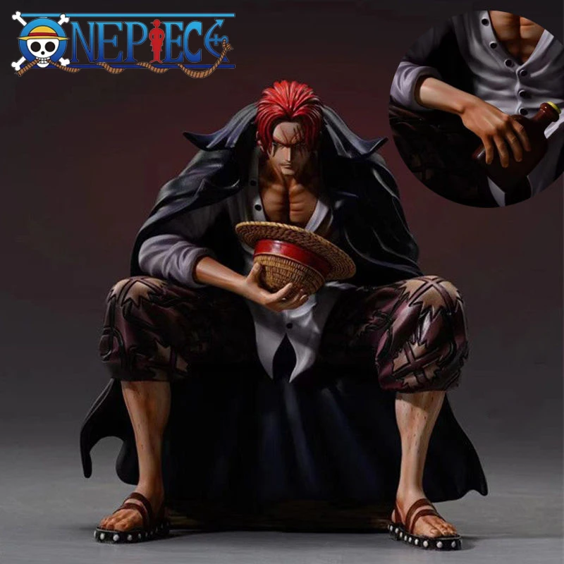 17cm One Piece GK BT Shanks Anime Figure Four Emperors Red Hair Manga Statue PVC Action Figurine Collectible Model Toys Gifts
17cm One Piece GK BT Shanks Anime Figure Four Emperors Red Hair Manga Statue PVC Action Figurine Collectible Model Toys Gifts