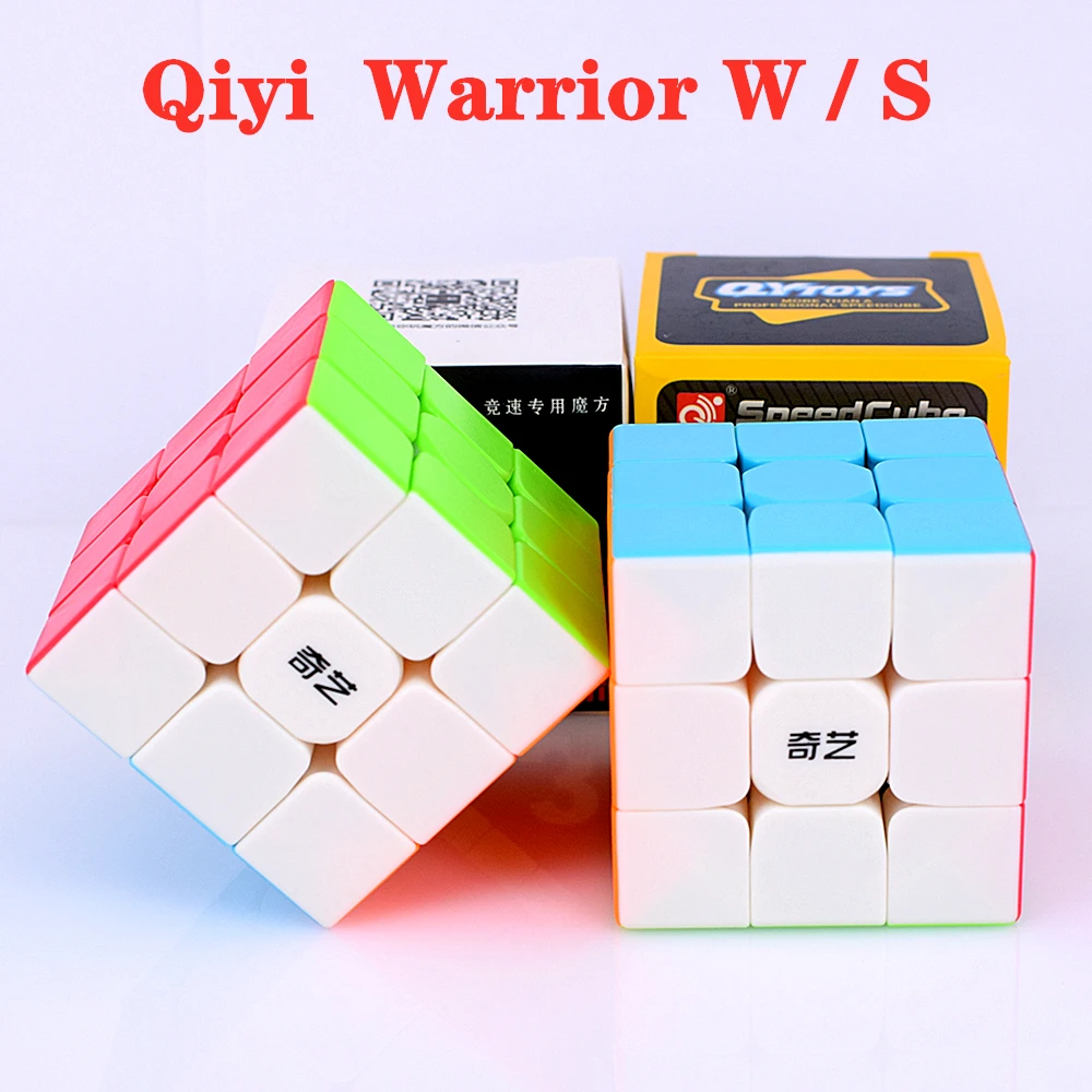 Qiyi Warrior W 3x3x3 Magic Cube 3x3 Speed Cube Warrior S 3x3x3 Stickerless Professional Puzzle Fidget Toys Children's Gifts
Qiyi Warrior W 3x3x3 Magic Cube 3x3 Speed Cube Warrior S 3x3x3 Stickerless Professional Puzzle Fidget Toys Children's Gifts