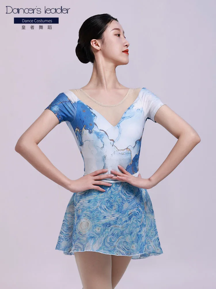 Ballet Leotard For Women Exercise Suit Sexy V-Neck Gymnastics Leotard Adult Ballerina Stage Performance Skirt
Ballet Leotard For Women Exercise Suit Sexy V-Neck Gymnastics Leotard Adult Ballerina Stage Performance Skirt