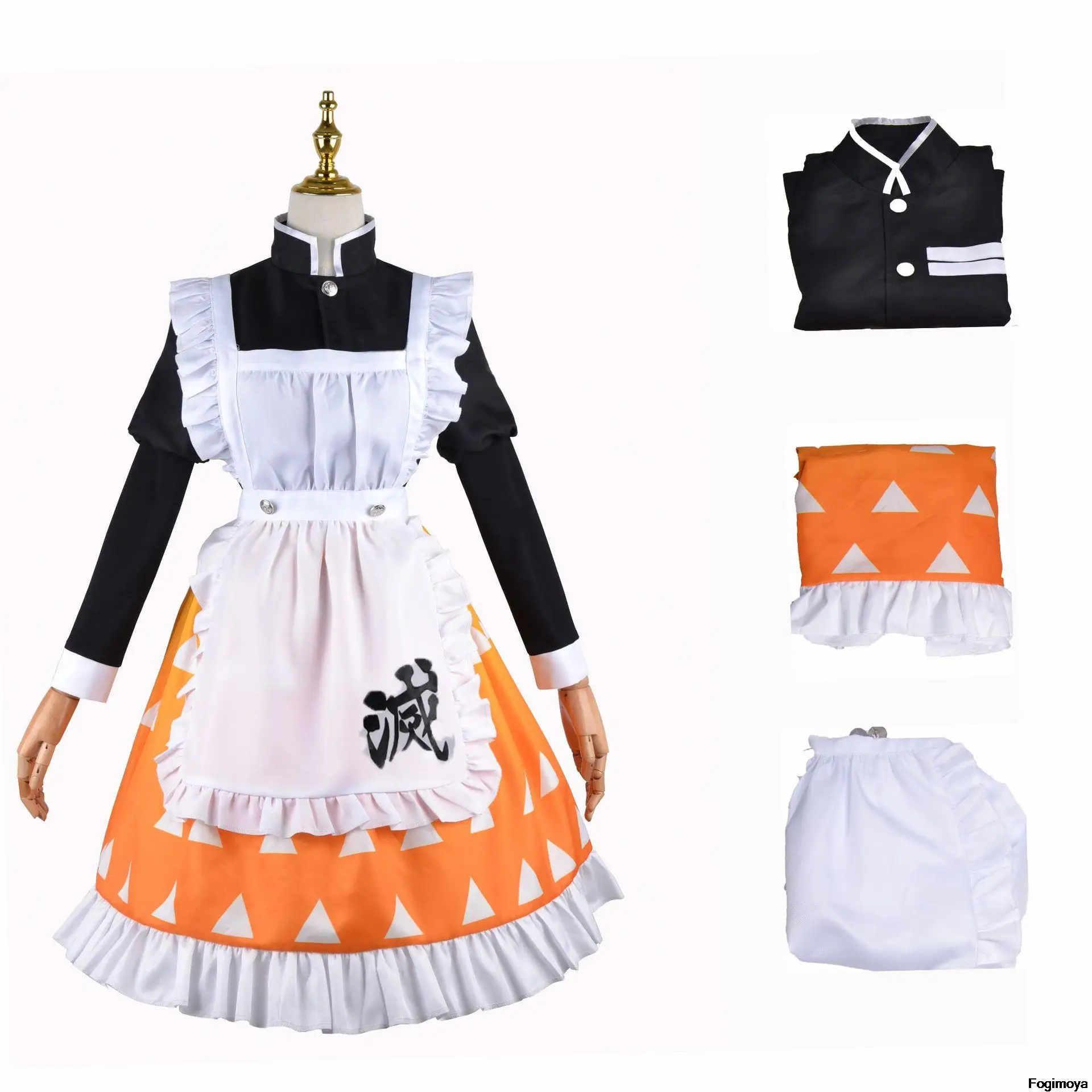 Anime Demon Slayer Ghost Slayer Cos Suit My Wife Shanyi Maid Skirt Cosplay Costume
Anime Demon Slayer Ghost Slayer Cos Suit My Wife Shanyi Maid Skirt Cosplay Costume