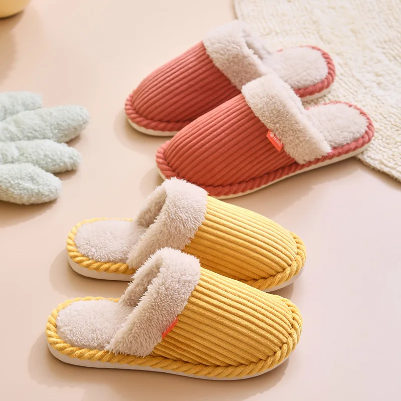 WHNB 2022 NEW corduroy cotton slippers Indoor home couples warm wear resistant cotton slippers for men and women
WHNB 2022 NEW corduroy cotton slippers Indoor home couples warm wear resistant cotton slippers for men and women