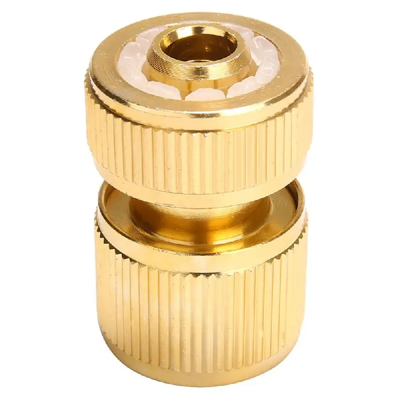 Brass-Coated Hose Adapter, 1/2" Quick Connect Swivel Connector Garden Hose Coupling Systems for Water Irrigation garden accessor
Brass-Coated Hose Adapter, 1/2" Quick Connect Swivel Connector Garden Hose Coupling Systems for Water Irrigation garden accessor