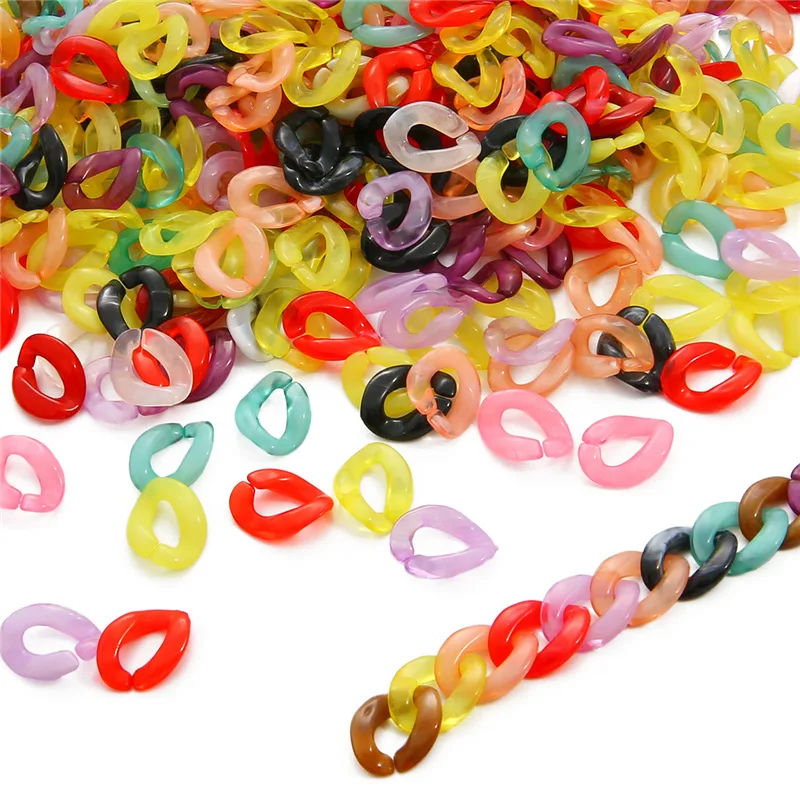 100pcs 10*13mm Acrylic Twisted Chains Assembled Parts Beads Diy Phone Case Chain Jewelry Findings Wholesale Accessories
100pcs 10*13mm Acrylic Twisted Chains Assembled Parts Beads Diy Phone Case Chain Jewelry Findings Wholesale Accessories