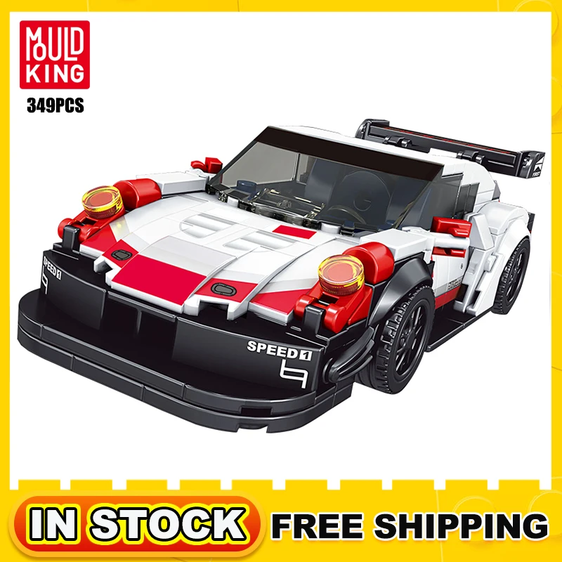 Mould King Sports Car Model Building Blocks 329pcs Famous Racing Car Model Kits City Vehicle Kid Moc Bricks Construction Set Toy
Mould King Sports Car Model Building Blocks 329pcs Famous Racing Car Model Kits City Vehicle Kid Moc Bricks Construction Set Toy