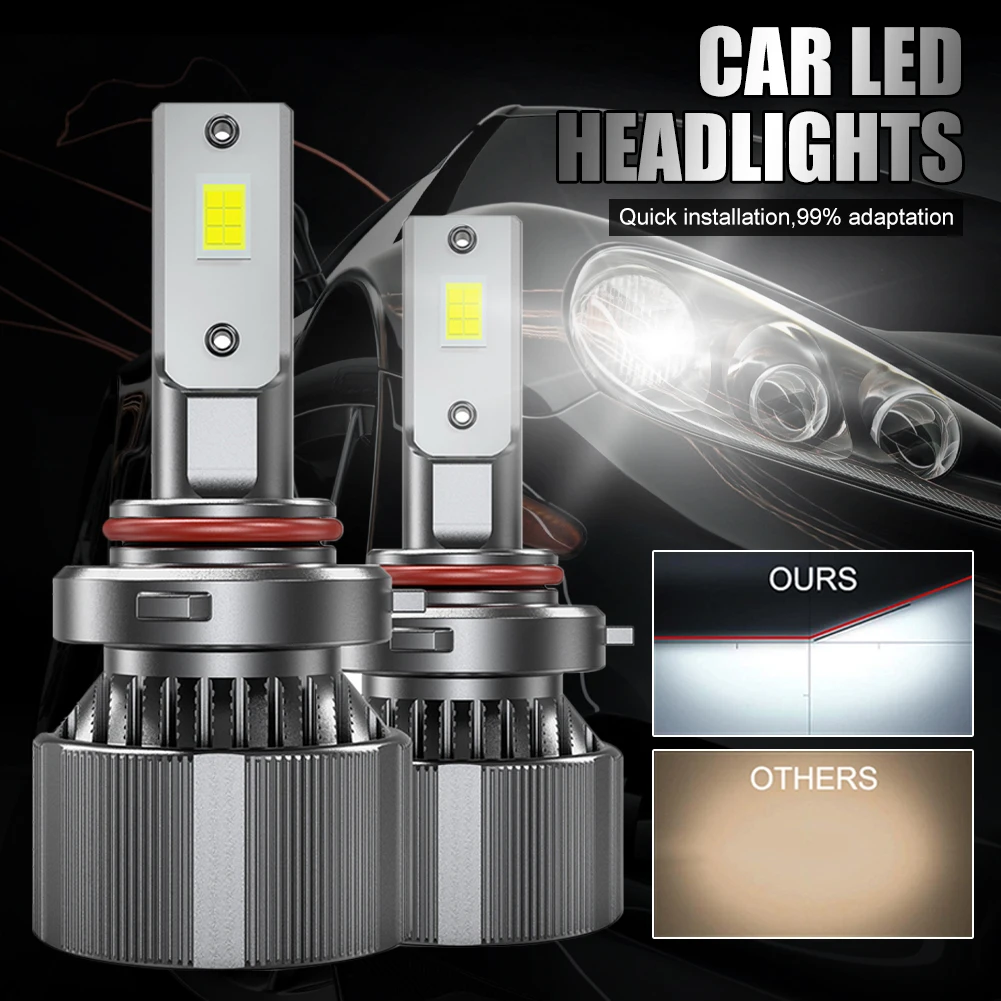 2PCS H4 H7 LED Bulb H8 H11 9005 9006 9012 Car Headlight 24000LM High Lumen 9-32V 60W Driving Light IP68 Waterproof Accessories
2PCS H4 H7 LED Bulb H8 H11 9005 9006 9012 Car Headlight 24000LM High Lumen 9-32V 60W Driving Light IP68 Waterproof Accessories