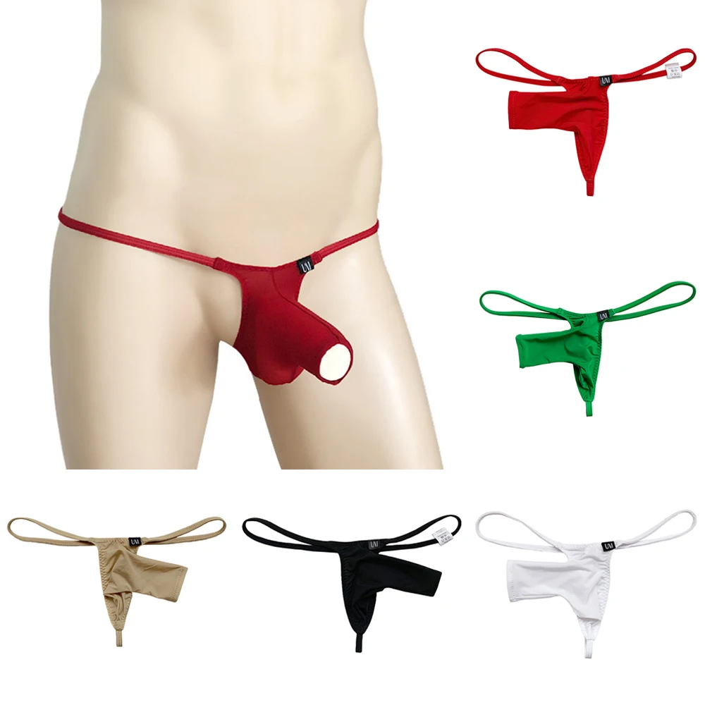 Men Elephant Nose Underwear Sheer Thin Ice Silk Low-Rise Stretch Thong Pouch Opening Comfortable Breathable Briefs Panties
Men Elephant Nose Underwear Sheer Thin Ice Silk Low-Rise Stretch Thong Pouch Opening Comfortable Breathable Briefs Panties