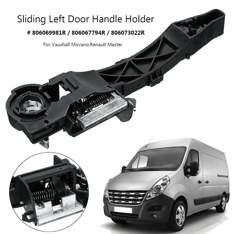 Для Renault Master Opel Vauxhall Movano боковой держатель ручки раздвижной двери LH левый 806069981R
Для Renault Master Opel Vauxhall Movano боковой держатель ручки раздвижной двери LH левый 806069981R