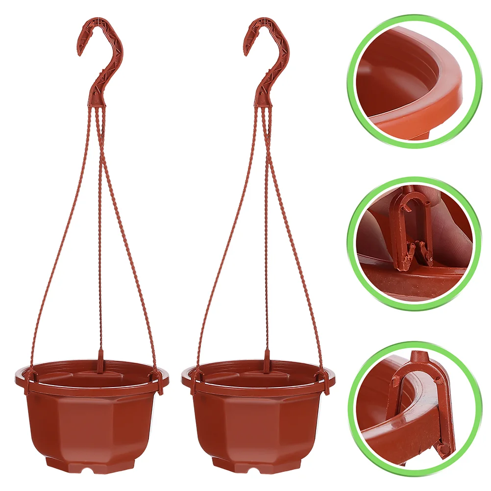 15 sets Hanging Planter Pots Flower Hanging Basket Hanging Planter Flowerpot with Hooks
15 sets Hanging Planter Pots Flower Hanging Basket Hanging Planter Flowerpot with Hooks