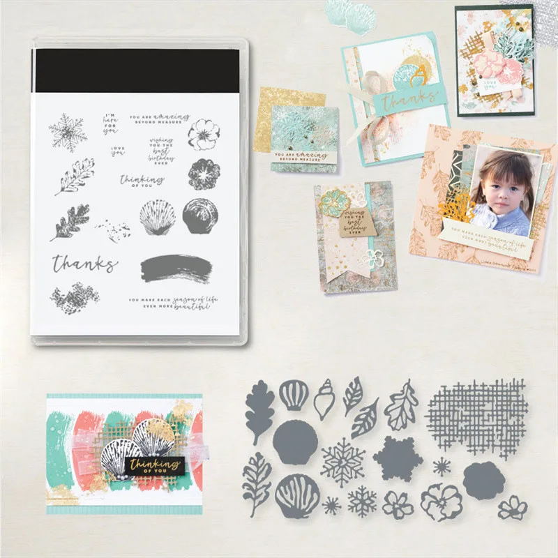 New Arrival 2022 thanks Metal Cutting Dies and Clear Stamps DIY Scrapbooking Card Stencils Paper Crafts Making Photo Album Decor
New Arrival 2022 thanks Metal Cutting Dies and Clear Stamps DIY Scrapbooking Card Stencils Paper Crafts Making Photo Album Decor