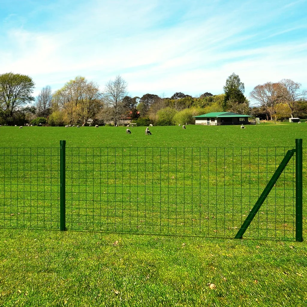 Garden Euro Fence, Steel Outdoor Privacy Screen, Garden Decoration Green 25x1 m
Garden Euro Fence, Steel Outdoor Privacy Screen, Garden Decoration Green 25x1 m