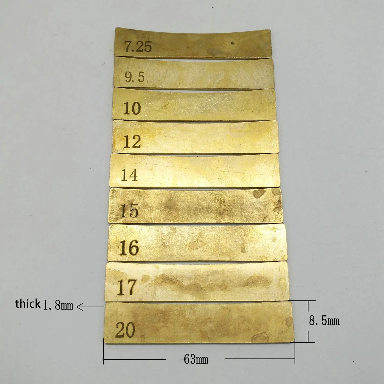 Electric Guitar Bass Radius Fingerboard Fret Press Caul Insert 7.25/9.5/10/12/14/15/16/17/20 Arc Pressure Wire Tool
Electric Guitar Bass Radius Fingerboard Fret Press Caul Insert 7.25/9.5/10/12/14/15/16/17/20 Arc Pressure Wire Tool