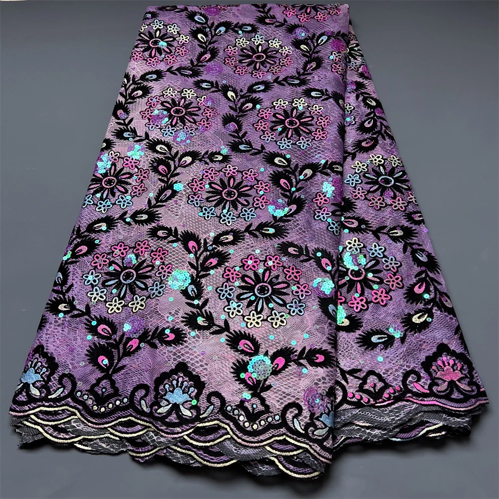 Luxury Embroidery African Lace Fabric 2022 High Quality With Sequins Tulle Wedding For Women Mesh Lace Fabric For Sewing 5 Yards
Luxury Embroidery African Lace Fabric 2022 High Quality With Sequins Tulle Wedding For Women Mesh Lace Fabric For Sewing 5 Yards