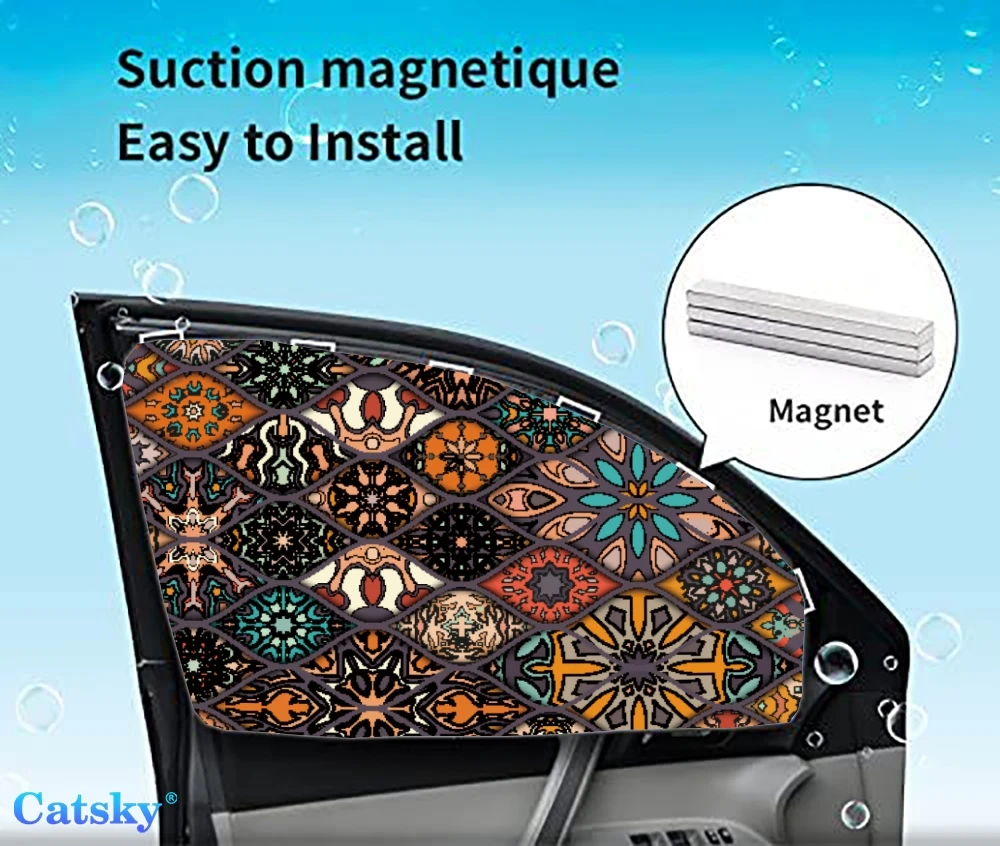 4 Pieces Privacy Car Window Sun Shades Magnetic Blackout Car Window Covers Car Curtains Car Window Sun Shades Covers Auto
4 Pieces Privacy Car Window Sun Shades Magnetic Blackout Car Window Covers Car Curtains Car Window Sun Shades Covers Auto