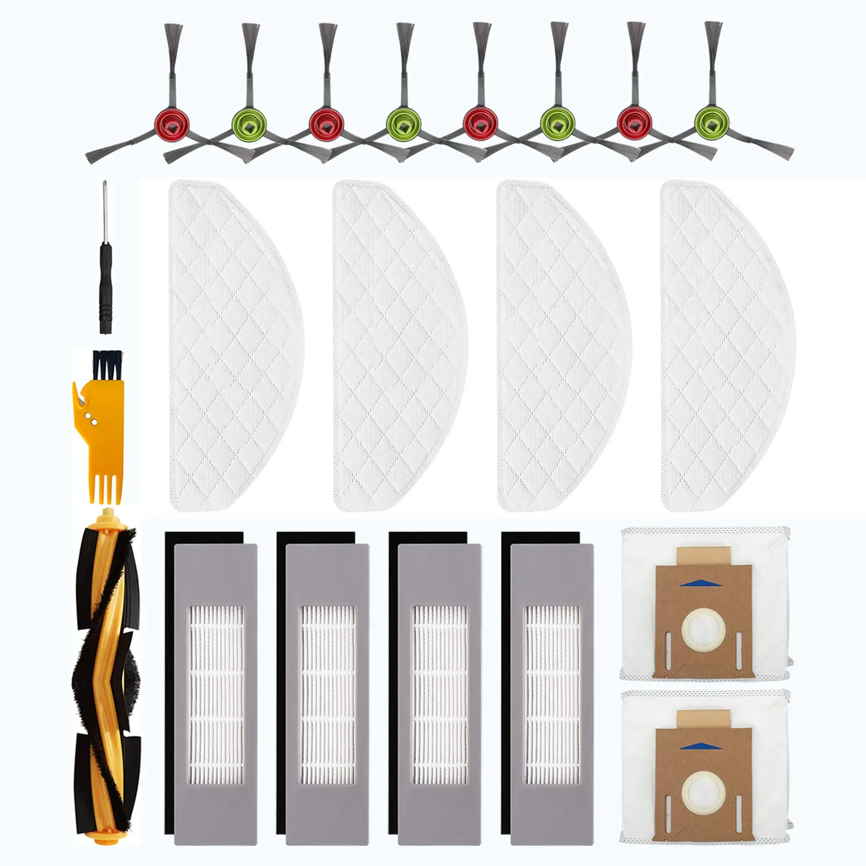 Сменный Набор аксессуаров для робота-пылесоса Ecovacs DEEBOT OZMO T8 AIVI/T8 Max/N8 Pro/N8 Pro +
Сменный Набор аксессуаров для робота-пылесоса Ecovacs DEEBOT OZMO T8 AIVI/T8 Max/N8 Pro/N8 Pro +
