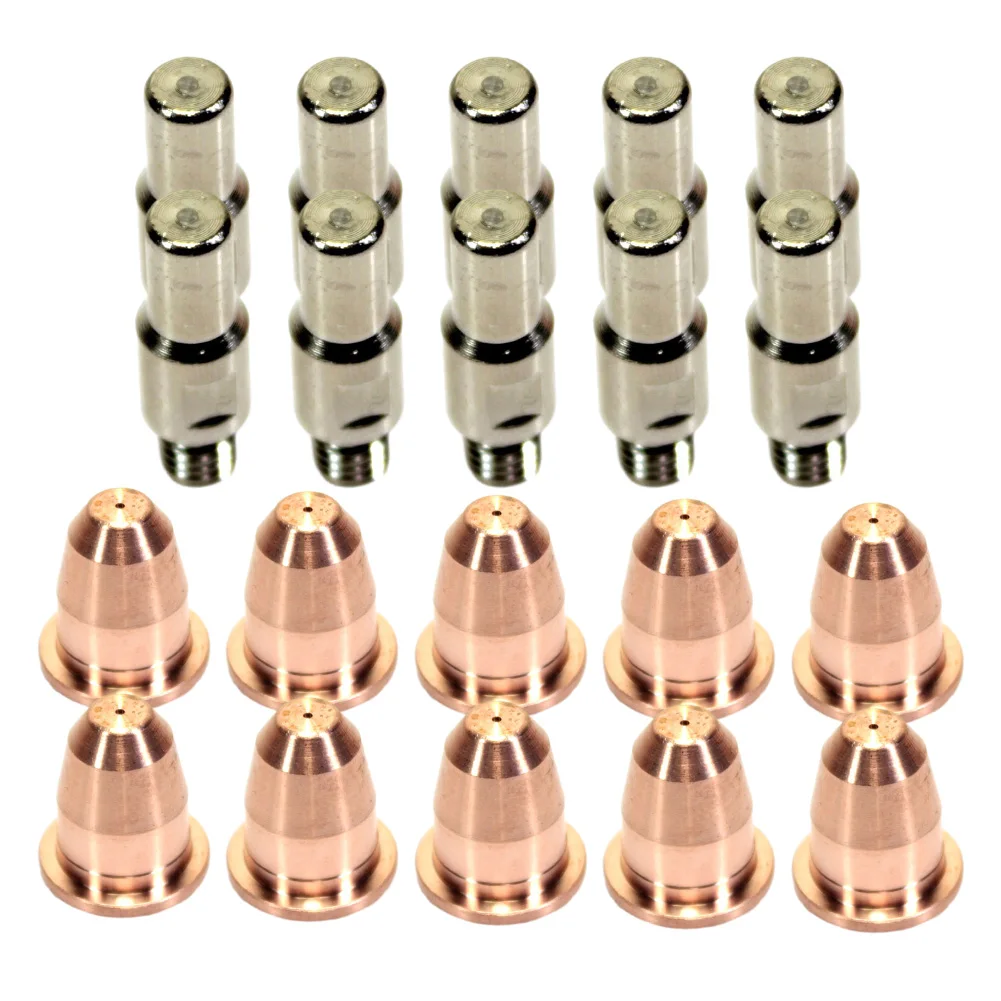 20pcs Plasma Cutter Torch Electrode Tips For Klutch 275i 375i P400DV P300i For Air Plasma Cutter Welding Soldering Supplies
20pcs Plasma Cutter Torch Electrode Tips For Klutch 275i 375i P400DV P300i For Air Plasma Cutter Welding Soldering Supplies