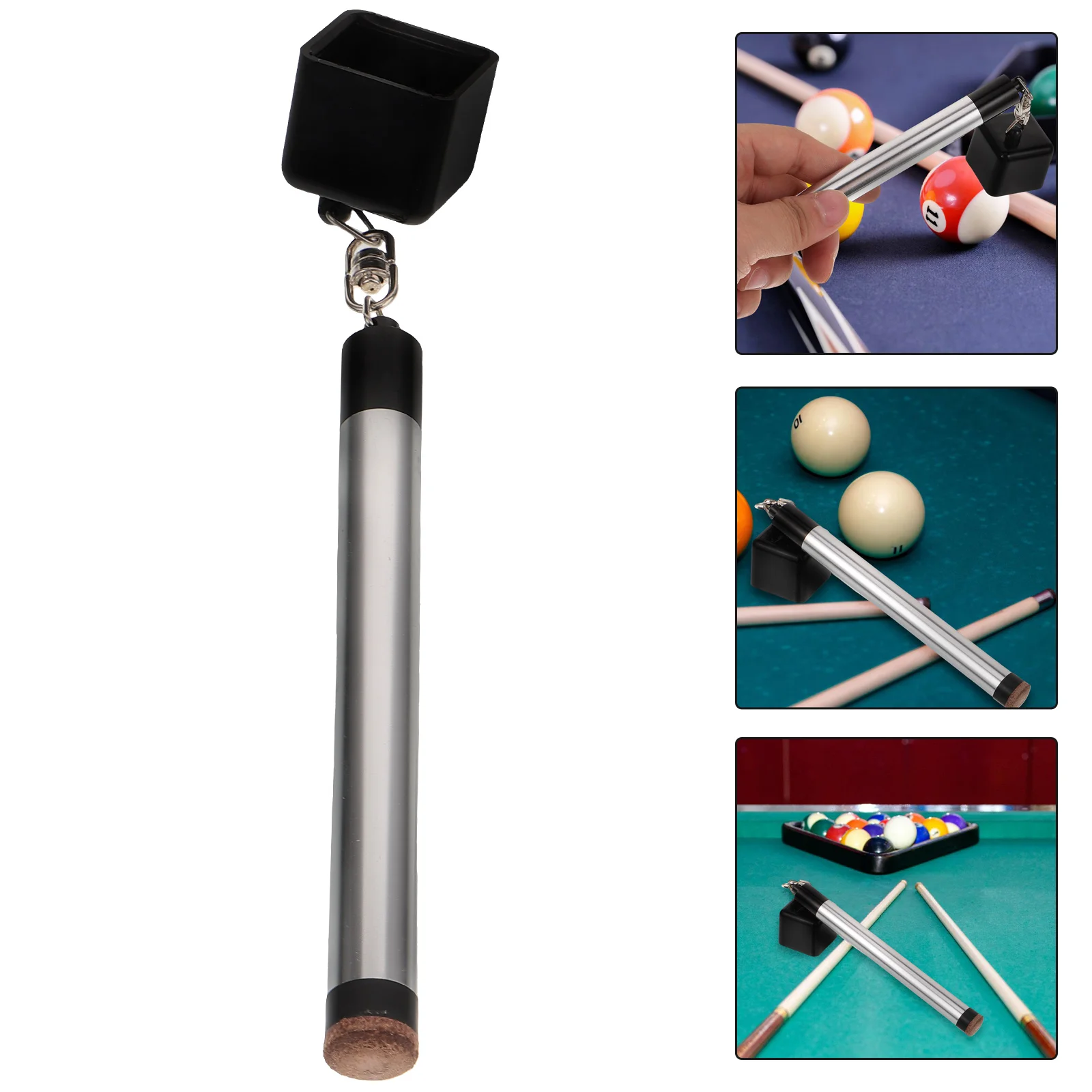 

Металлический держатель для наконечников Snooker, инструменты для бильярда, аксессуары, принадлежности для палочек, держатели для бассейна