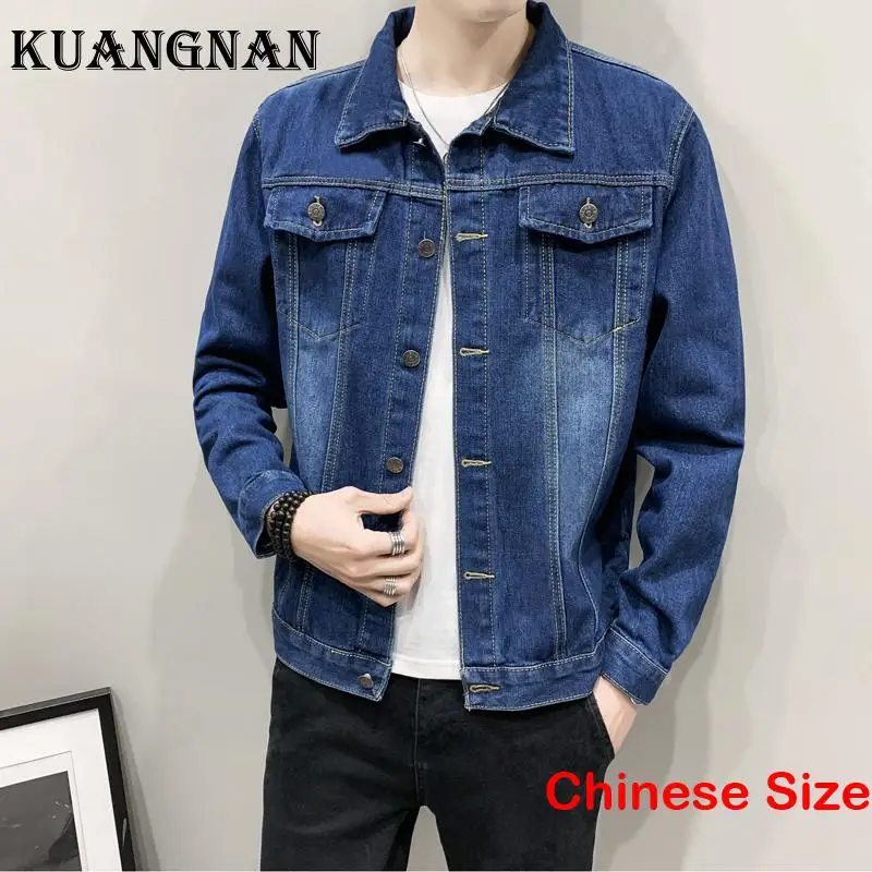 KUANGNAN Men's Denim Jackets Mens Male Coat Streetwear New in Outerwear Jakets for Man Jeans Coat Clothing Mans Jean & Biker 5XL
KUANGNAN Men's Denim Jackets Mens Male Coat Streetwear New in Outerwear Jakets for Man Jeans Coat Clothing Mans Jean & Biker 5XL
