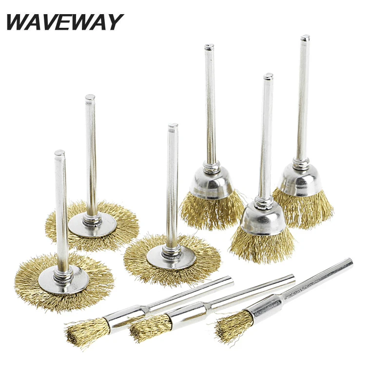 Brass Brush Wire Shank Electric Tool Steel Wire Wheel Brushes Cup Rust Accessories Rotary Tool for Engraver Abrasive Materials
Brass Brush Wire Shank Electric Tool Steel Wire Wheel Brushes Cup Rust Accessories Rotary Tool for Engraver Abrasive Materials