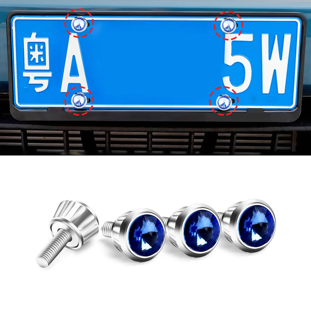 4 шт./компл. винты-болты для рамки номерного знака, металлическая крышка с защитой от кражи, универсальные аксессуары для автомобиля
4 шт./компл. винты-болты для рамки номерного знака, металлическая крышка с защитой от кражи, универсальные аксессуары для автомобиля