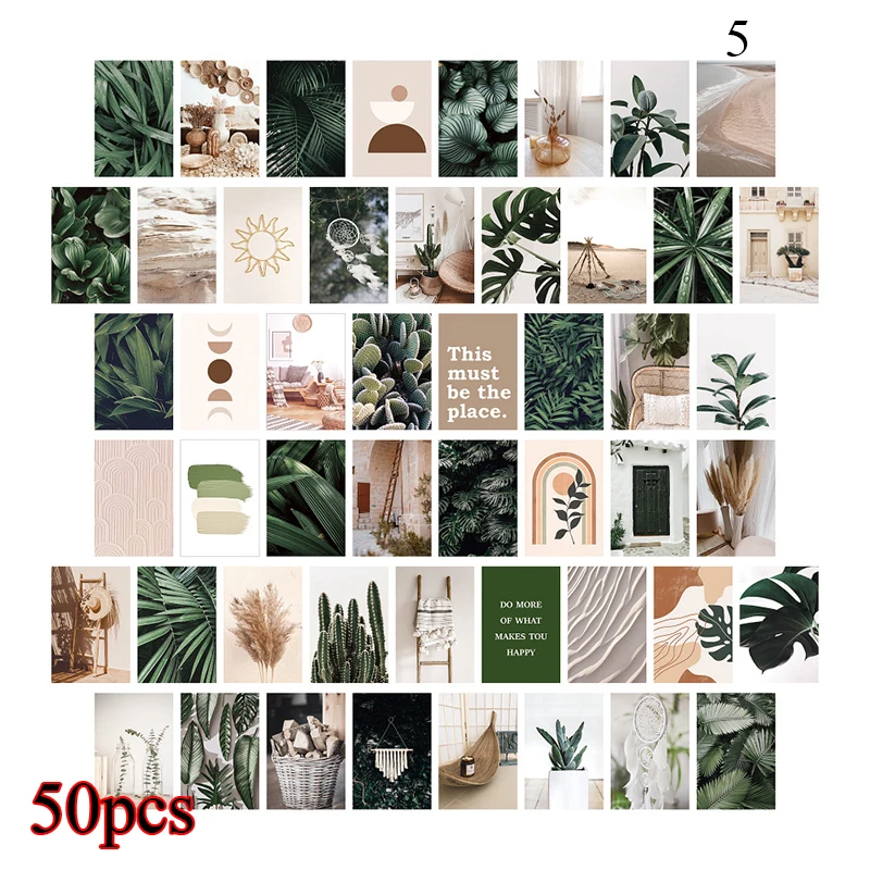 50PCS/pack Creative Postcard Poster Nordic Plants Decoration Painting Wall Stickers DIY Household Background Wall Supplies
50PCS/pack Creative Postcard Poster Nordic Plants Decoration Painting Wall Stickers DIY Household Background Wall Supplies