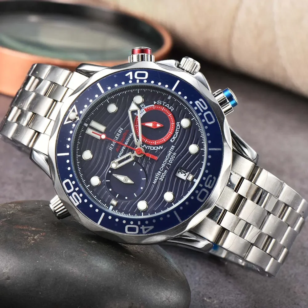 AAA Original Brand Mens Watches High Quality Multifunction Automatic Date Watch Business Chronograph Sports Quartz Male Clocks
AAA Original Brand Mens Watches High Quality Multifunction Automatic Date Watch Business Chronograph Sports Quartz Male Clocks