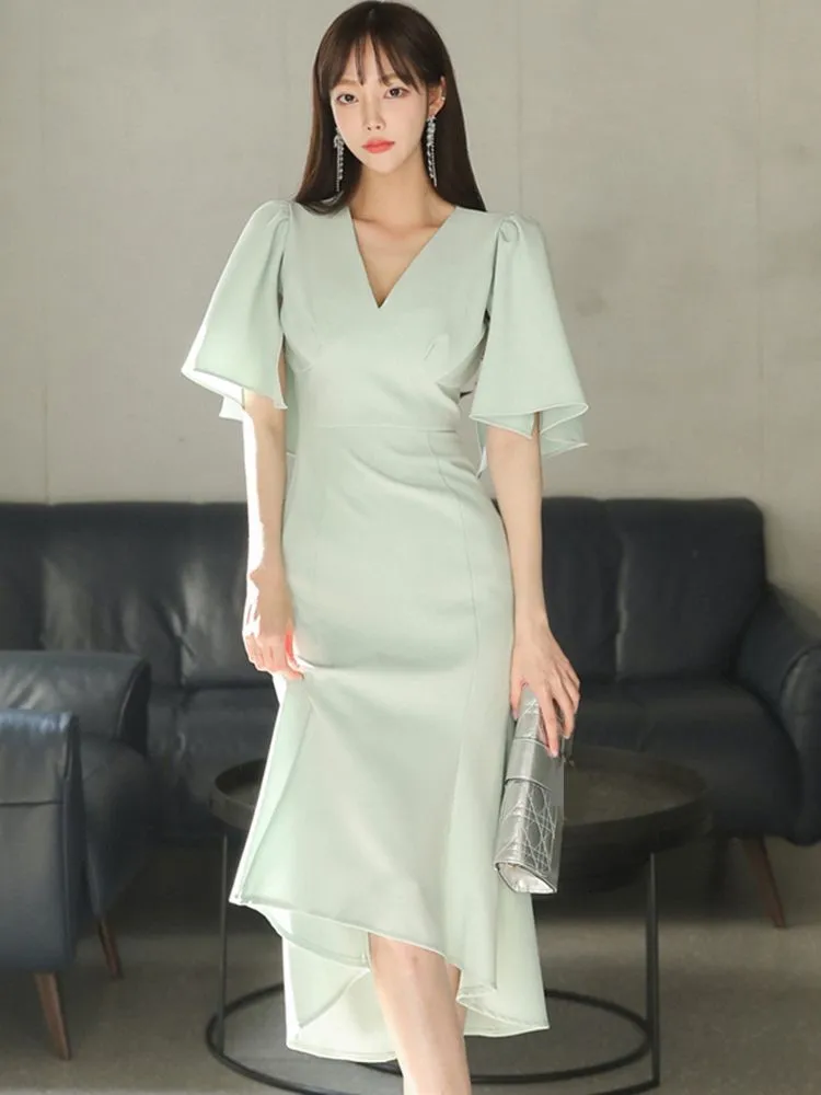 Summer Women Elegant Slim Party Dress Female Fashion Evening Clothes Vestidos Office Ladies Bodycon Dress
Summer Women Elegant Slim Party Dress Female Fashion Evening Clothes Vestidos Office Ladies Bodycon Dress