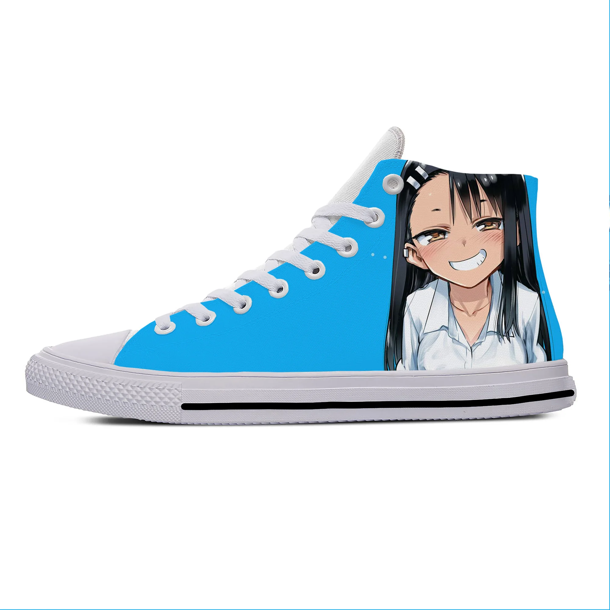 Anime Manga Dont Toy With Me Miss Nagatoro Hayase Casual Cloth Shoes High Top Lightweight Breathable 3D Print Men Women Sneakers
Anime Manga Dont Toy With Me Miss Nagatoro Hayase Casual Cloth Shoes High Top Lightweight Breathable 3D Print Men Women Sneakers