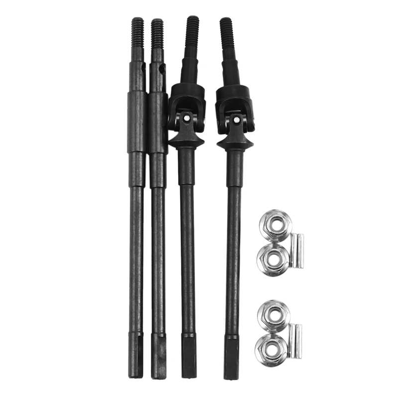 1/10 RC Crawler Metal Steel Front Rear Axle CVD Drive Shafts For Axial SCX10 II 90046
1/10 RC Crawler Metal Steel Front Rear Axle CVD Drive Shafts For Axial SCX10 II 90046