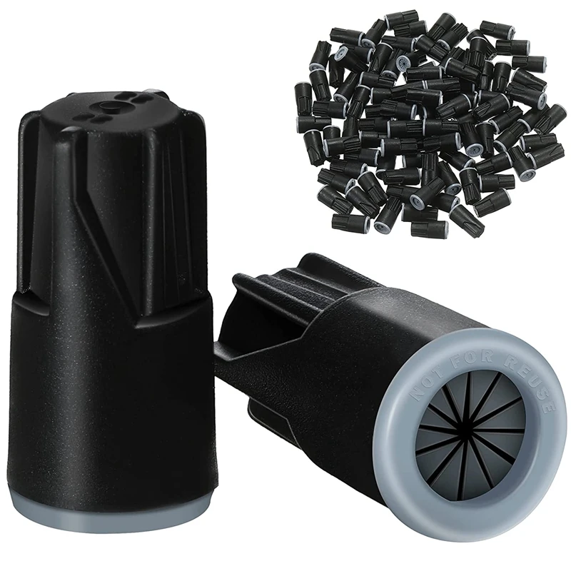 Waterproof Waterproof Wire Connectors Landscape Wire Connector Electrical Nuts Caps For LED Landscape 100 Pcs
Waterproof Waterproof Wire Connectors Landscape Wire Connector Electrical Nuts Caps For LED Landscape 100 Pcs