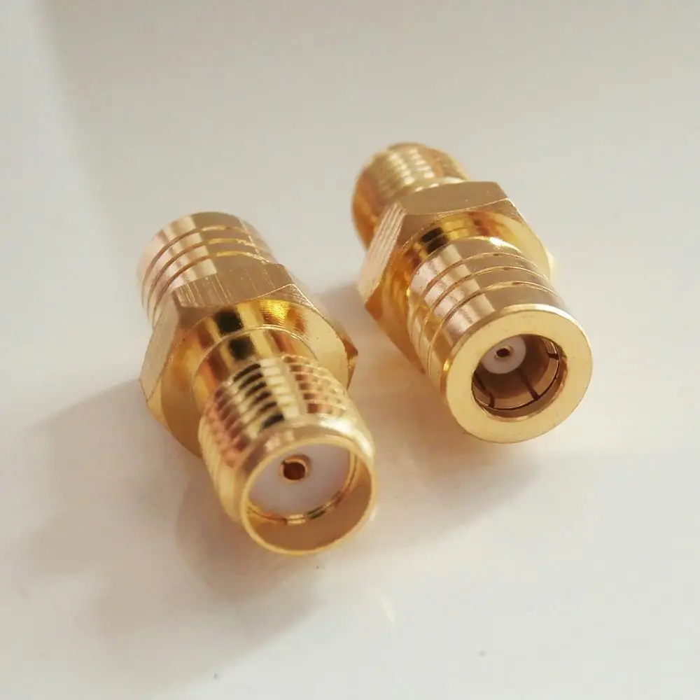 SMA To SMB Connector Socket SMA Female To SMB Female Plug Extender DISC SMA - SMB Gold Plated Brass Straight Coaxial RF Adapters
SMA To SMB Connector Socket SMA Female To SMB Female Plug Extender DISC SMA - SMB Gold Plated Brass Straight Coaxial RF Adapters