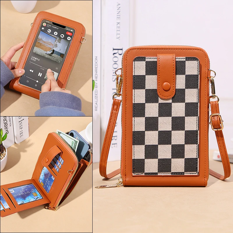 Ladies Touch Screen Mobile Phone Bag Women Multi-function Large-capacity Printed Wallet Female Diagonal Cross Multi-card Purse
Ladies Touch Screen Mobile Phone Bag Women Multi-function Large-capacity Printed Wallet Female Diagonal Cross Multi-card Purse