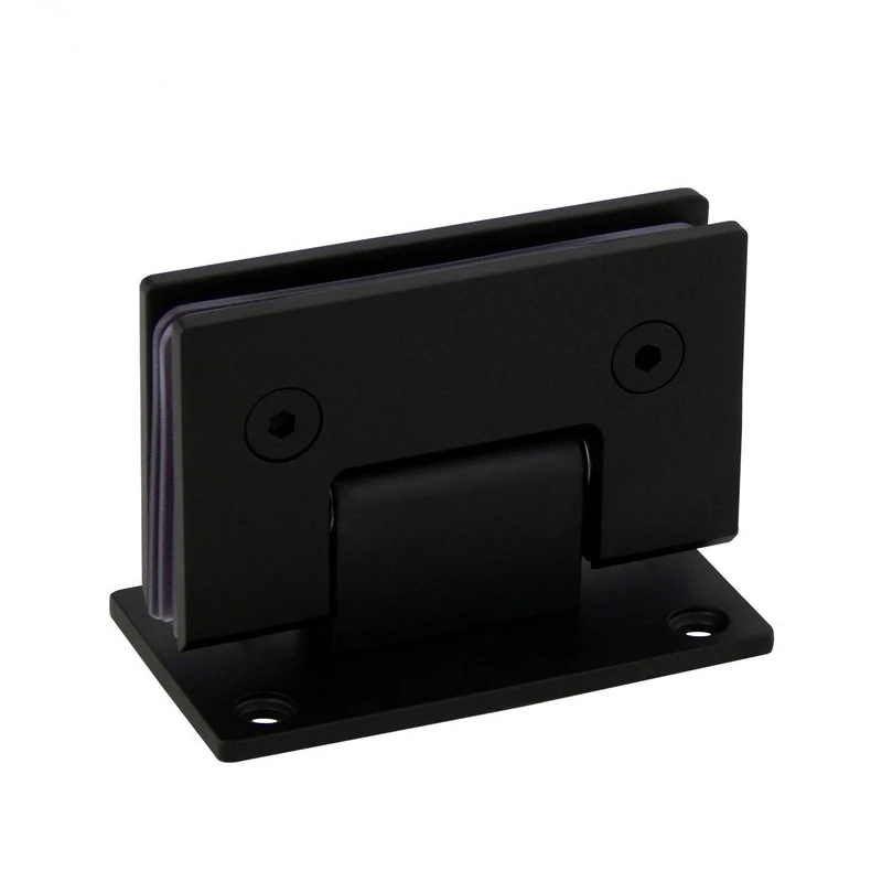 Glass Door Bathrooms Stainless Steel 304 Wall Mount Black Glass Shower Door Hinge (90 Degrees is open)
Glass Door Bathrooms Stainless Steel 304 Wall Mount Black Glass Shower Door Hinge (90 Degrees is open)