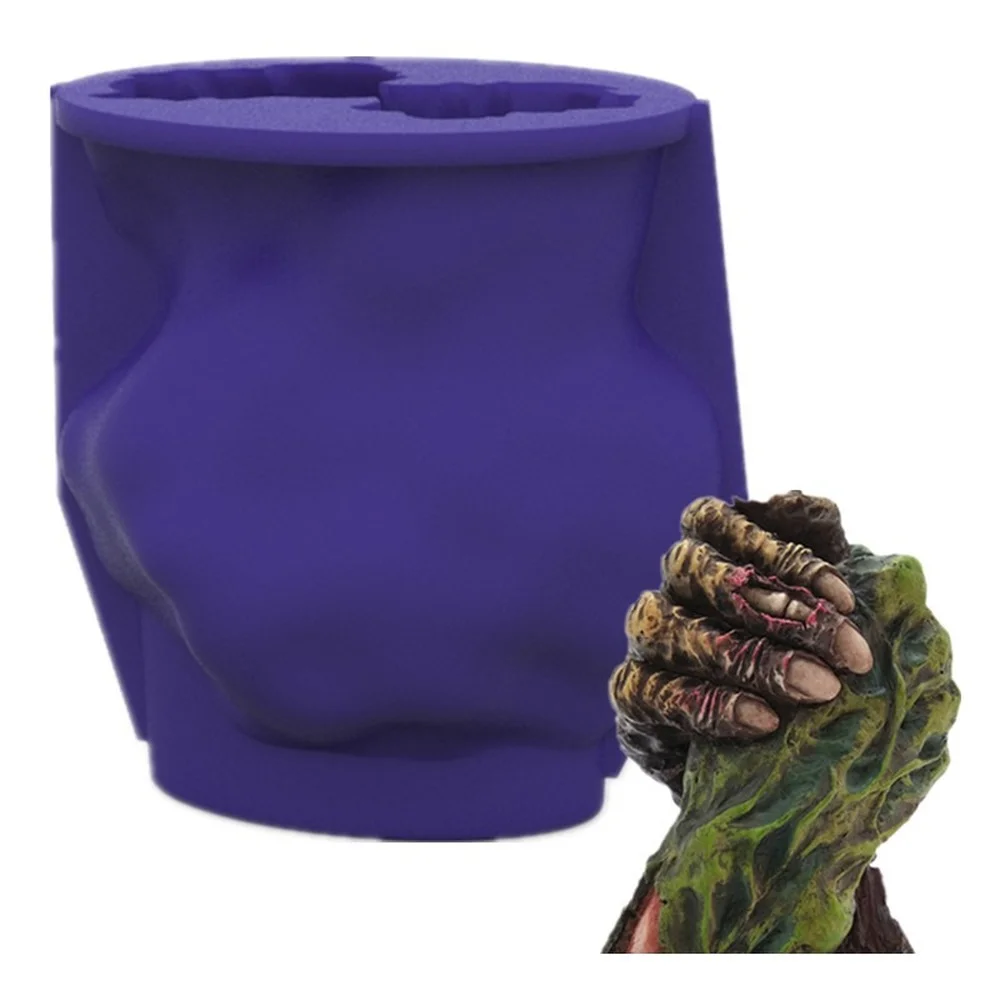 Zombie Handshake Shape Silicone Candle Mold DIY Handmade Clay Plaster Resin Epoxy Mould Home Decoration قوالب سيلكون
Zombie Handshake Shape Silicone Candle Mold DIY Handmade Clay Plaster Resin Epoxy Mould Home Decoration قوالب سيلكون