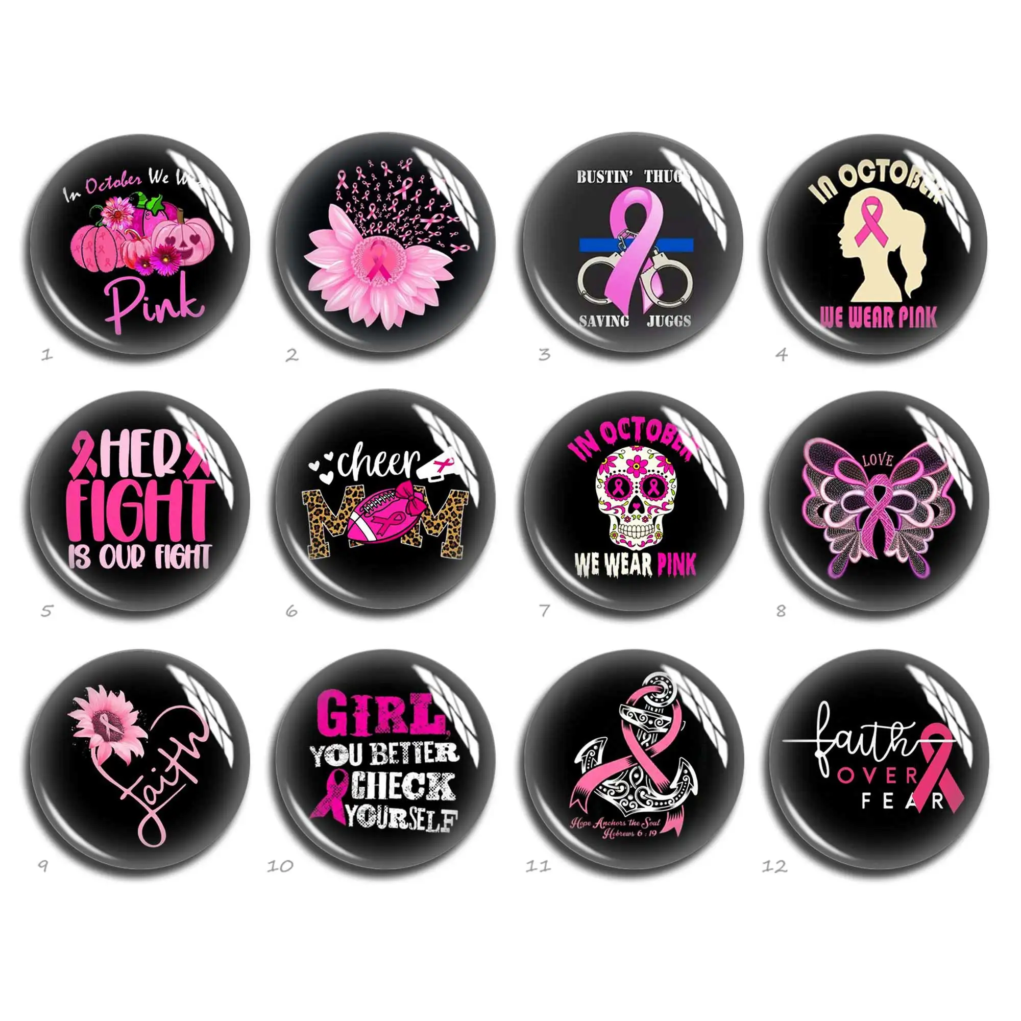 Pink Ribbon Cabochon, Breast Cancer Awareness Image Round/ Oval/ Teardrop Glass Dome,10mm 12mm 25mm 40mm 10x14mm 13x18mm-FJ2163
Pink Ribbon Cabochon, Breast Cancer Awareness Image Round/ Oval/ Teardrop Glass Dome,10mm 12mm 25mm 40mm 10x14mm 13x18mm-FJ2163