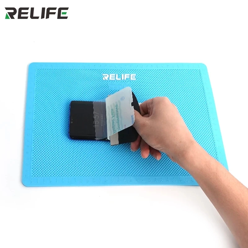 RELIFE RL-004D Anti Slip Silicone Pad Good Flexibility And No Deformation Special for Mobile Phone Tablet Watch Film Repair Tool
RELIFE RL-004D Anti Slip Silicone Pad Good Flexibility And No Deformation Special for Mobile Phone Tablet Watch Film Repair Tool