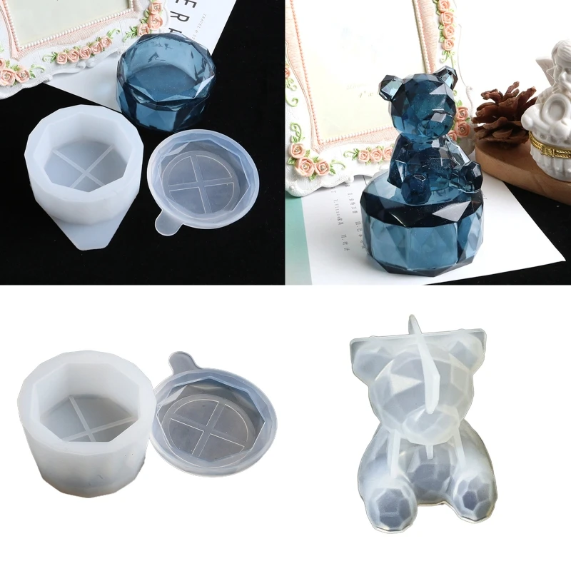 Diy Jewelry Jar Silicone Mould Epoxy Resin Container Candy Box Mould Home Decoration Tools Decoration Desktop Crafts
Diy Jewelry Jar Silicone Mould Epoxy Resin Container Candy Box Mould Home Decoration Tools Decoration Desktop Crafts