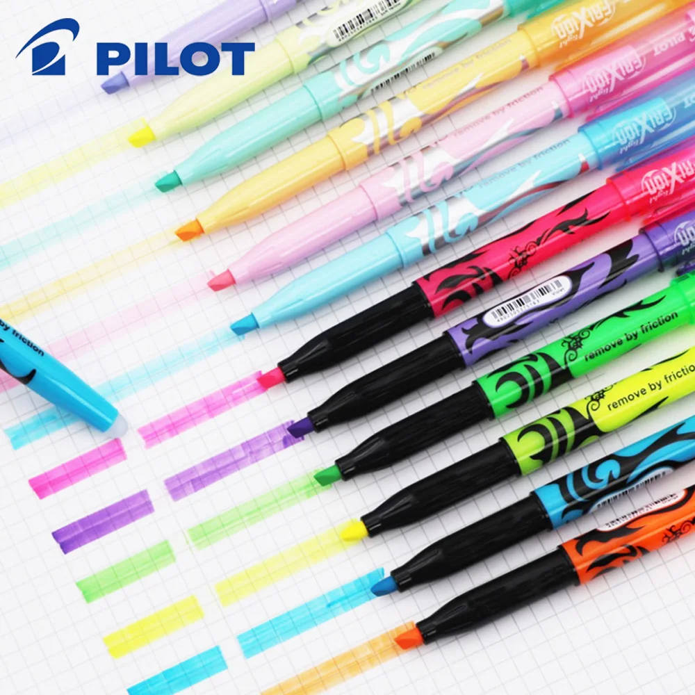 6/12Pcs Japan Pilot Frixion Light Erasable Highlighters SW-FL Marker Pen Pastel Office and School Stationery Plumones De Colores
6/12Pcs Japan Pilot Frixion Light Erasable Highlighters SW-FL Marker Pen Pastel Office and School Stationery Plumones De Colores