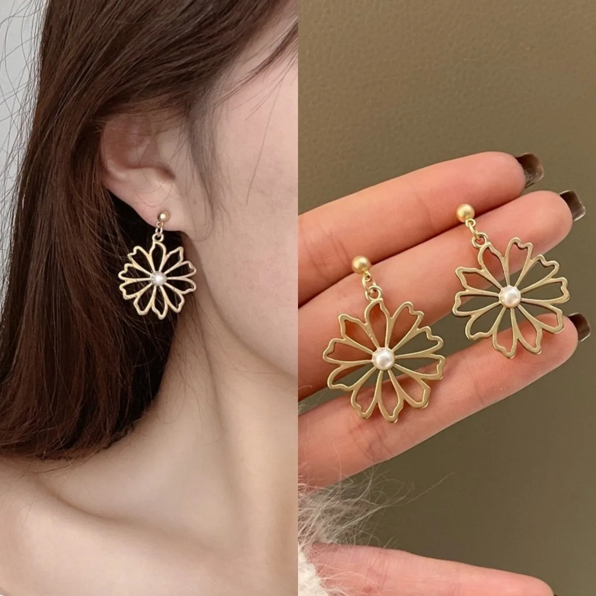 New Summer Simple Korean Earrings Flowers Hollow Vintage Clip on Earrings No Pierced Non Piercing Ear Aesthetic Accessories
New Summer Simple Korean Earrings Flowers Hollow Vintage Clip on Earrings No Pierced Non Piercing Ear Aesthetic Accessories