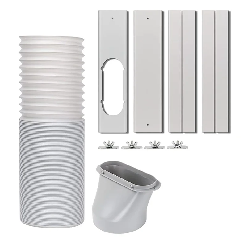 Portable Air Conditioner Windows Vent Kit Replacement Window Seal Exhaust Hose for Unit Universal for Sliding Windows
Portable Air Conditioner Windows Vent Kit Replacement Window Seal Exhaust Hose for Unit Universal for Sliding Windows