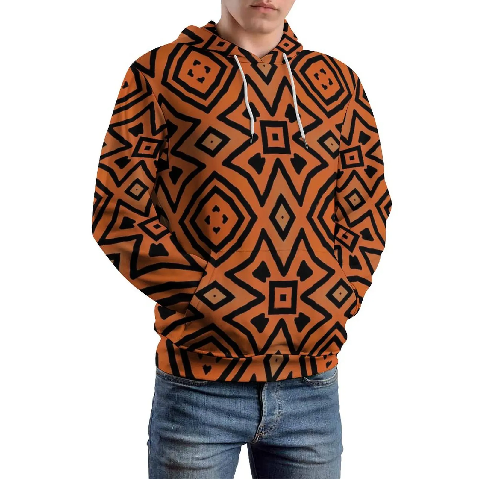 Geo Print Casual Hoodies Men African Geometric Elegant Pattern Hooded Sweatshirts Spring Long Sleeve Loose Oversized Hoodie
Geo Print Casual Hoodies Men African Geometric Elegant Pattern Hooded Sweatshirts Spring Long Sleeve Loose Oversized Hoodie