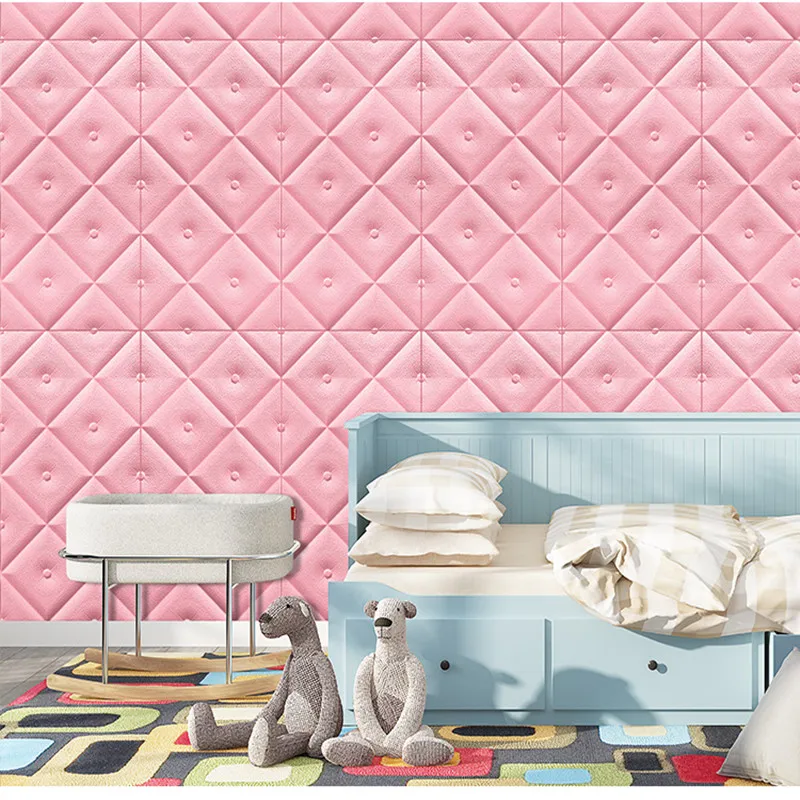 2PCS Thick 3D Children'S Room Anti-Collision Wall Stickers Self-Adhesive Headboard Diy Bedroom Tatami Wallpaper Home Decoration
2PCS Thick 3D Children'S Room Anti-Collision Wall Stickers Self-Adhesive Headboard Diy Bedroom Tatami Wallpaper Home Decoration