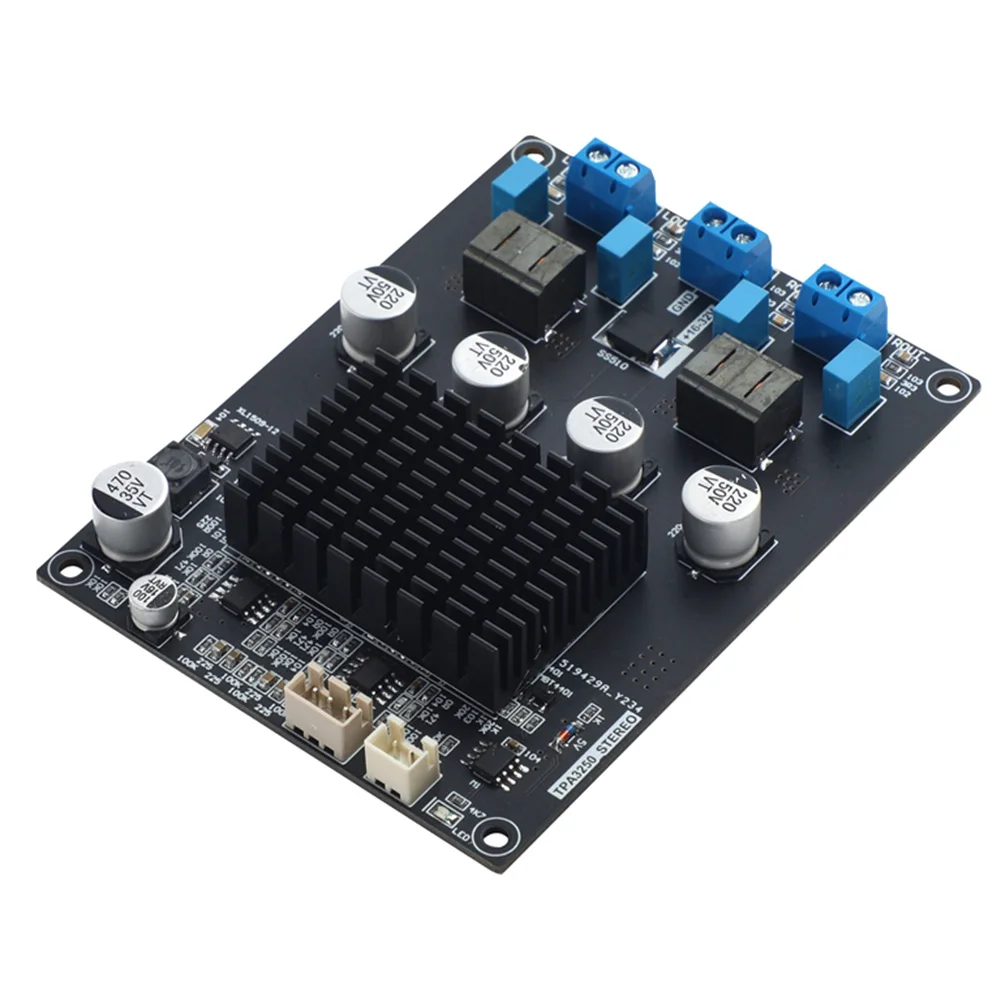 Плата цифрового усилителя мощности TPA3250, стерео усилитель звука класса D, аудиоусилители, динамик, усилитель для домашнего кинотеатра 130Wx2
Плата цифрового усилителя мощности TPA3250, стерео усилитель звука класса D, аудиоусилители, динамик, усилитель для домашнего кинотеатра 130Wx2