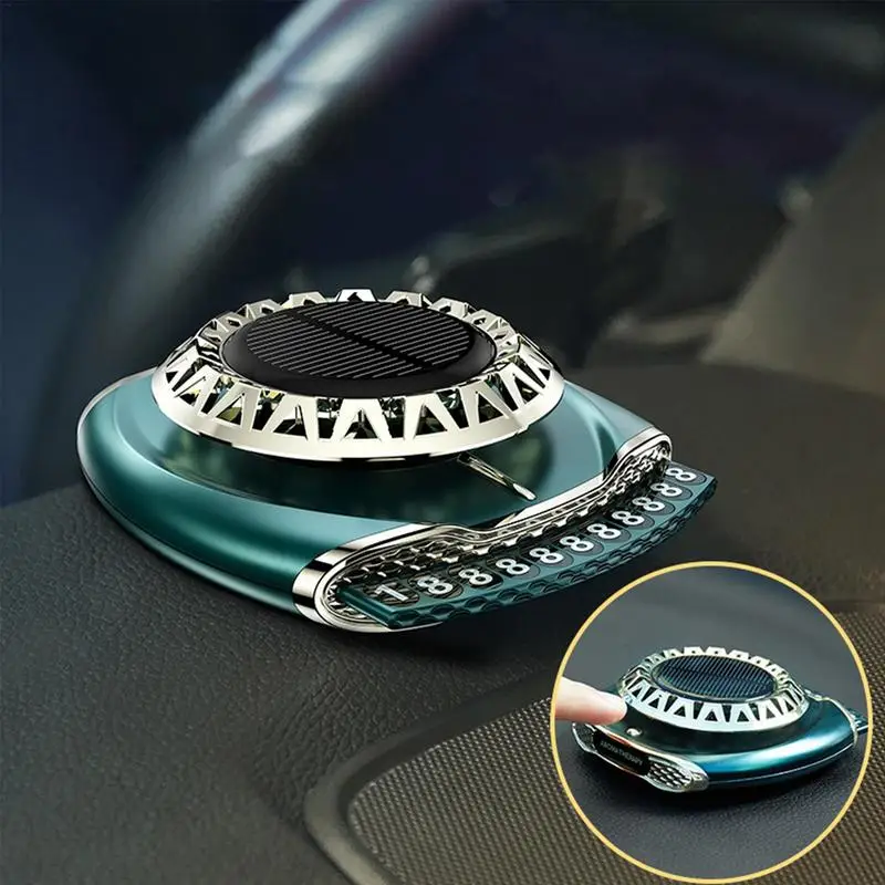 Car Air Freshener Solar Rotary Car Essential Oil Fragrance Perfume Flavoring Diffuser Temporary Parking Number Car Accessories
Car Air Freshener Solar Rotary Car Essential Oil Fragrance Perfume Flavoring Diffuser Temporary Parking Number Car Accessories