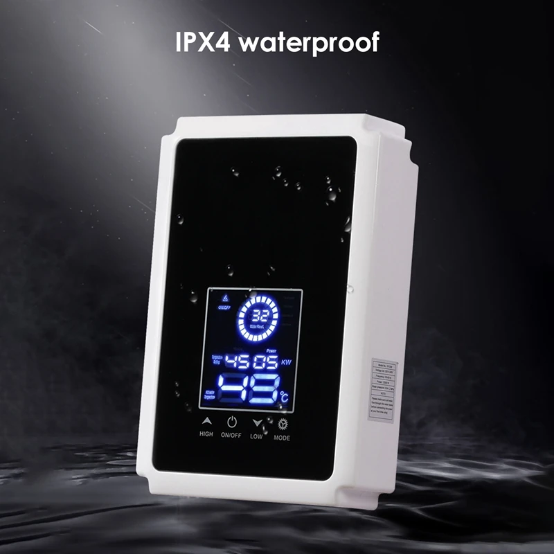 1 Piece Instantaneous Water Heater Shower Hot Water Fast Heating Intelligent Thermostat Inverter 7500W 220V
1 Piece Instantaneous Water Heater Shower Hot Water Fast Heating Intelligent Thermostat Inverter 7500W 220V