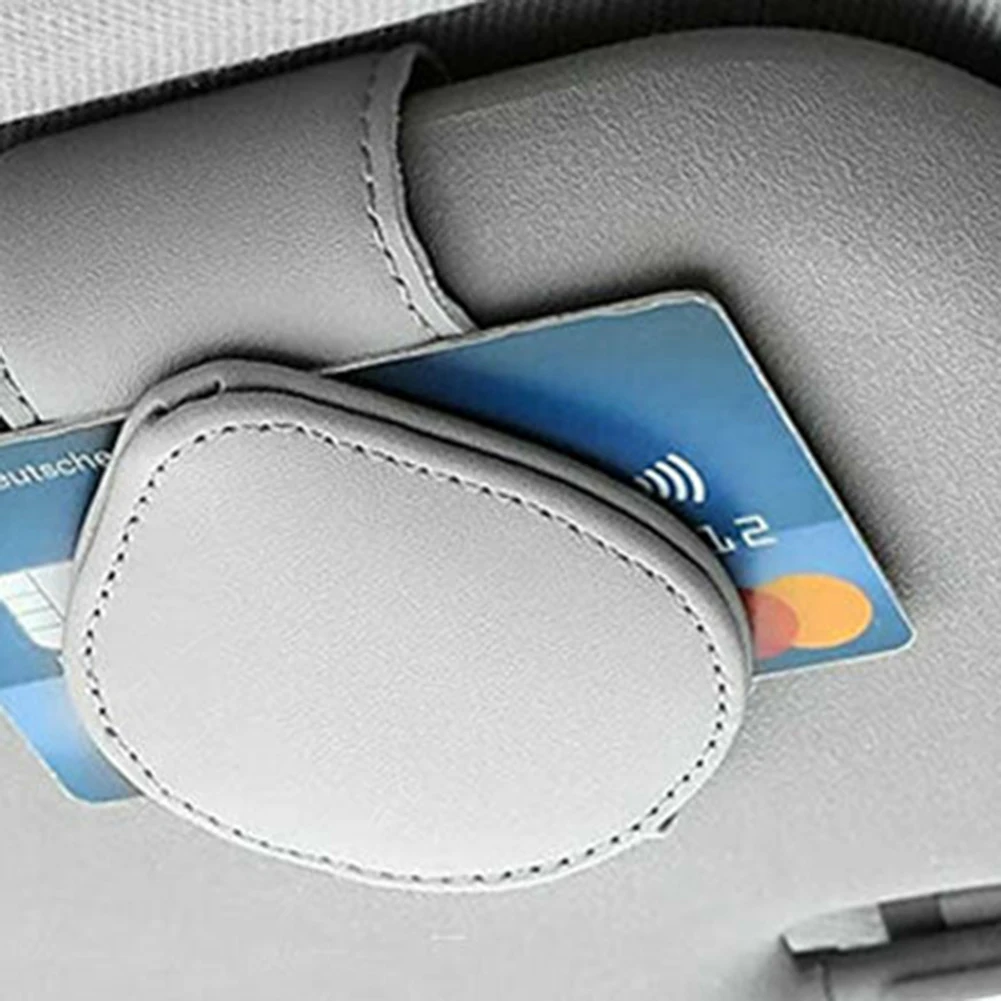 Clip Holder Fastener Holder Fastener Leather Sun Visor Mount Sunglasses Visor Favorites Auto Eye Glasses Clip 1 X
Clip Holder Fastener Holder Fastener Leather Sun Visor Mount Sunglasses Visor Favorites Auto Eye Glasses Clip 1 X