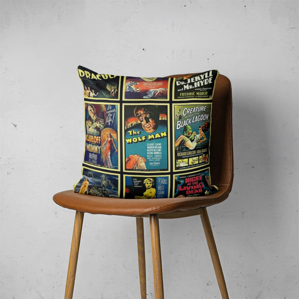 HORROR MOVIE PILLOW 119 Customizable Bedroom Bed Sofa Hotel Car Lumbar Pillow Fashion Decorative Cover
HORROR MOVIE PILLOW 119 Customizable Bedroom Bed Sofa Hotel Car Lumbar Pillow Fashion Decorative Cover