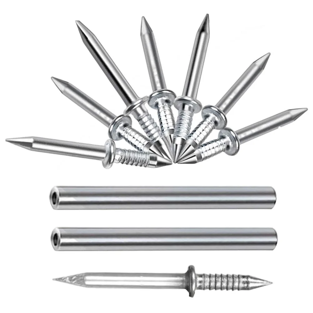 200pcs Double Head Nails Double Head Picture Nails Small Head Nails Trim Nails with Installation Sleeves
200pcs Double Head Nails Double Head Picture Nails Small Head Nails Trim Nails with Installation Sleeves