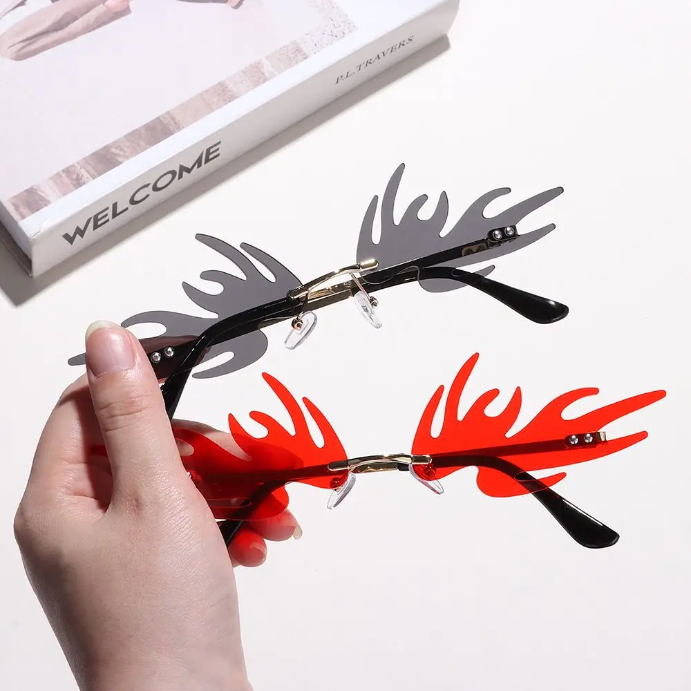Funny Cosplay Party Metal Frame Angel Wings Shape Sun Glasses Fairy Wings Sunglasses Rimless Sunglasses
Funny Cosplay Party Metal Frame Angel Wings Shape Sun Glasses Fairy Wings Sunglasses Rimless Sunglasses