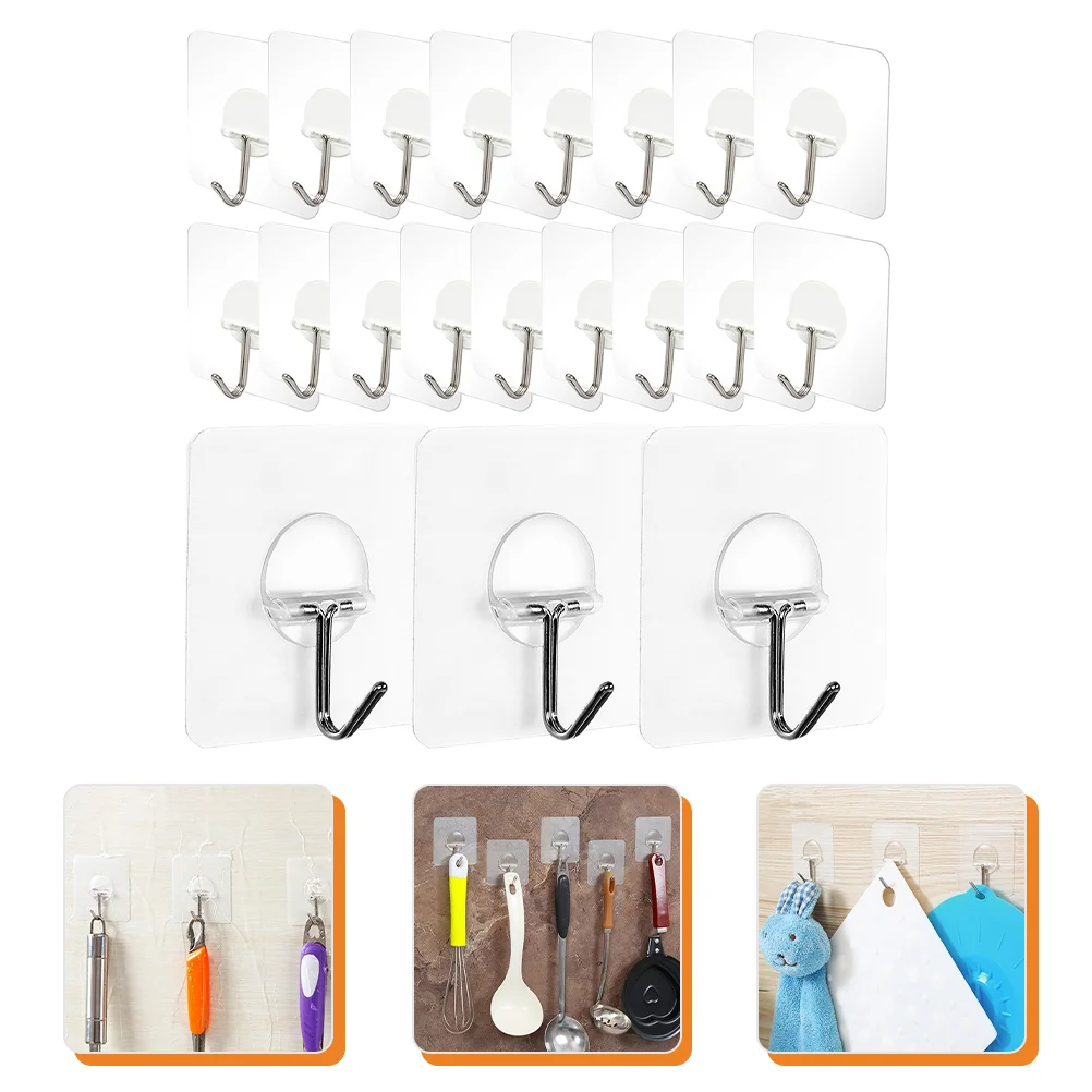 Hooks Wall Adhesive Sticky Hanging Self Hook Duty Heavyhangers Kitchen Coat Traceless Clear Sticker Removable Hat Towel Cloth 
Hooks Wall Adhesive Sticky Hanging Self Hook Duty Heavyhangers Kitchen Coat Traceless Clear Sticker Removable Hat Towel Cloth